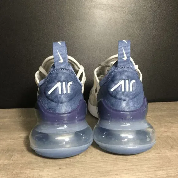 Nike Air Max 270 Light Bone Diffused Blue White Shoe FQ8783-072 Women's Size 8.5 - Picture 5 of 6